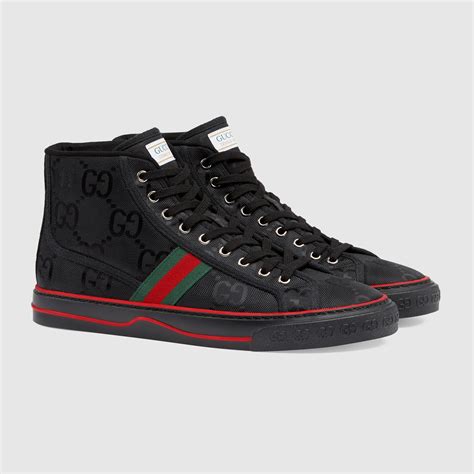 gucci high tops black